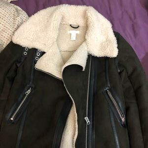 H&M faux coat